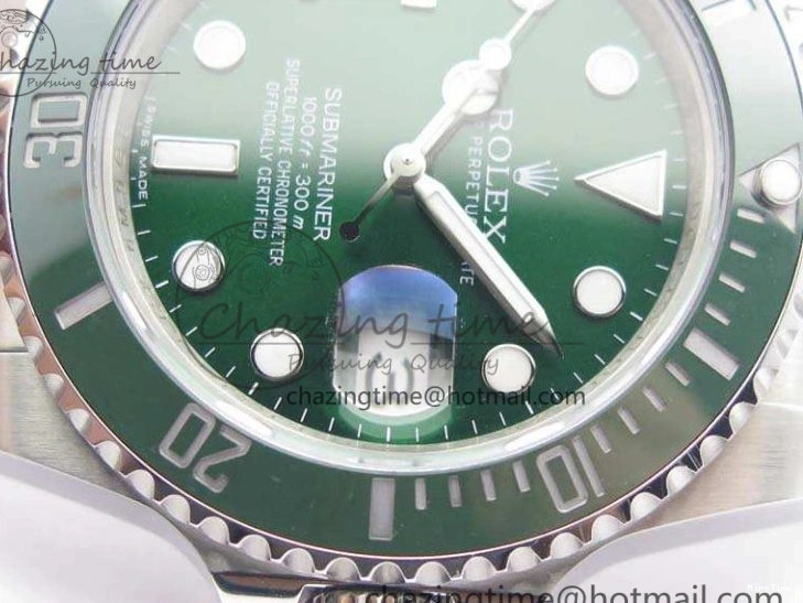 MiroTime 0110 MultiPurpose Submariner 116610 LV Green Ceramic GMF 1:1 Best Edition 904L SS Case And Bracelet SA 3513
